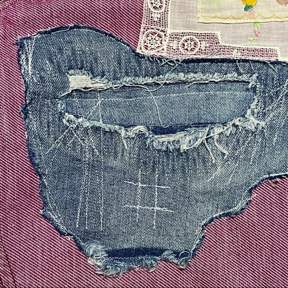 SOLD!! Indyvin up-cycled 1970s Levi’s jeans - Picture 7 of 16